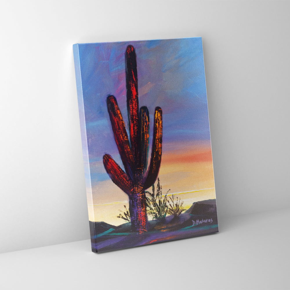 Saguaro at the Ranch- Canvas