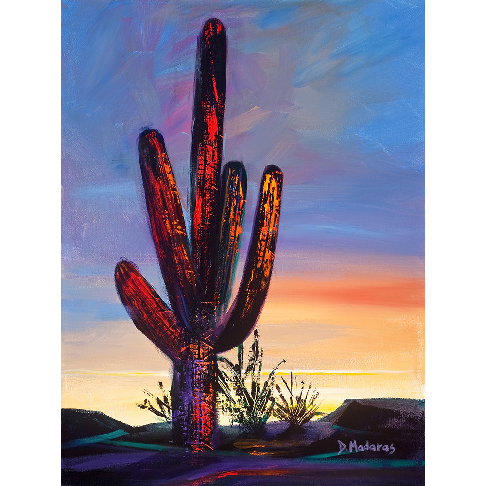 Saguaro at the Ranch- Canvas
