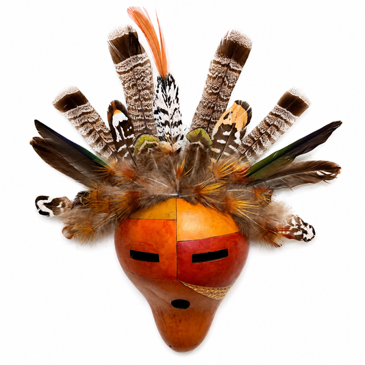 DW186 Salado Gourd Mask by Diane West