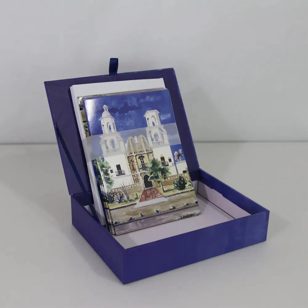 San Xavier Mission - Signature Note Card Box
