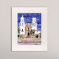 San Xavier Mission- Matted Print