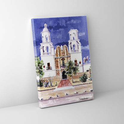 San Xavier Mission- Mini Canvas