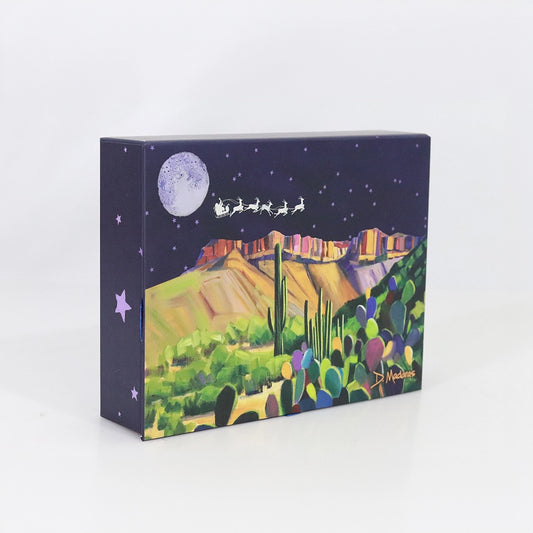 Santa Visits Aravaipa  -Signature Holiday Card Box