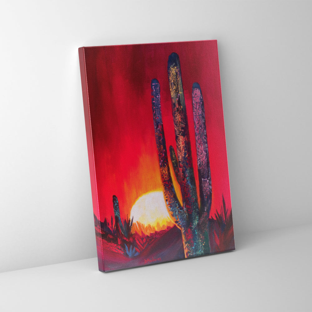 Singing Saguaro- Canvas