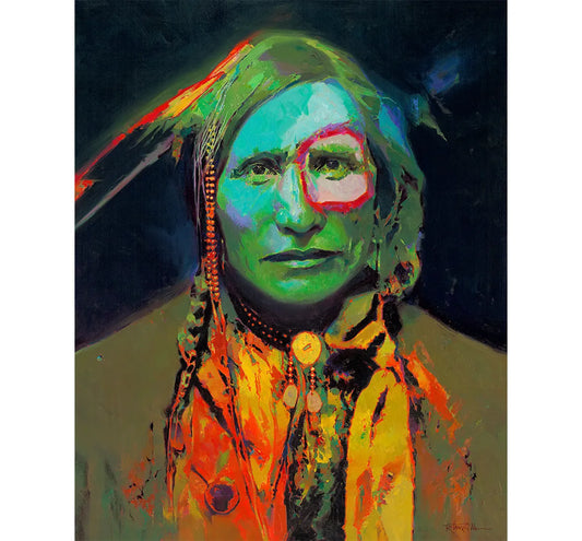 Slow Bull's Eye by Tom Gilleon - Limited Edition Giclée