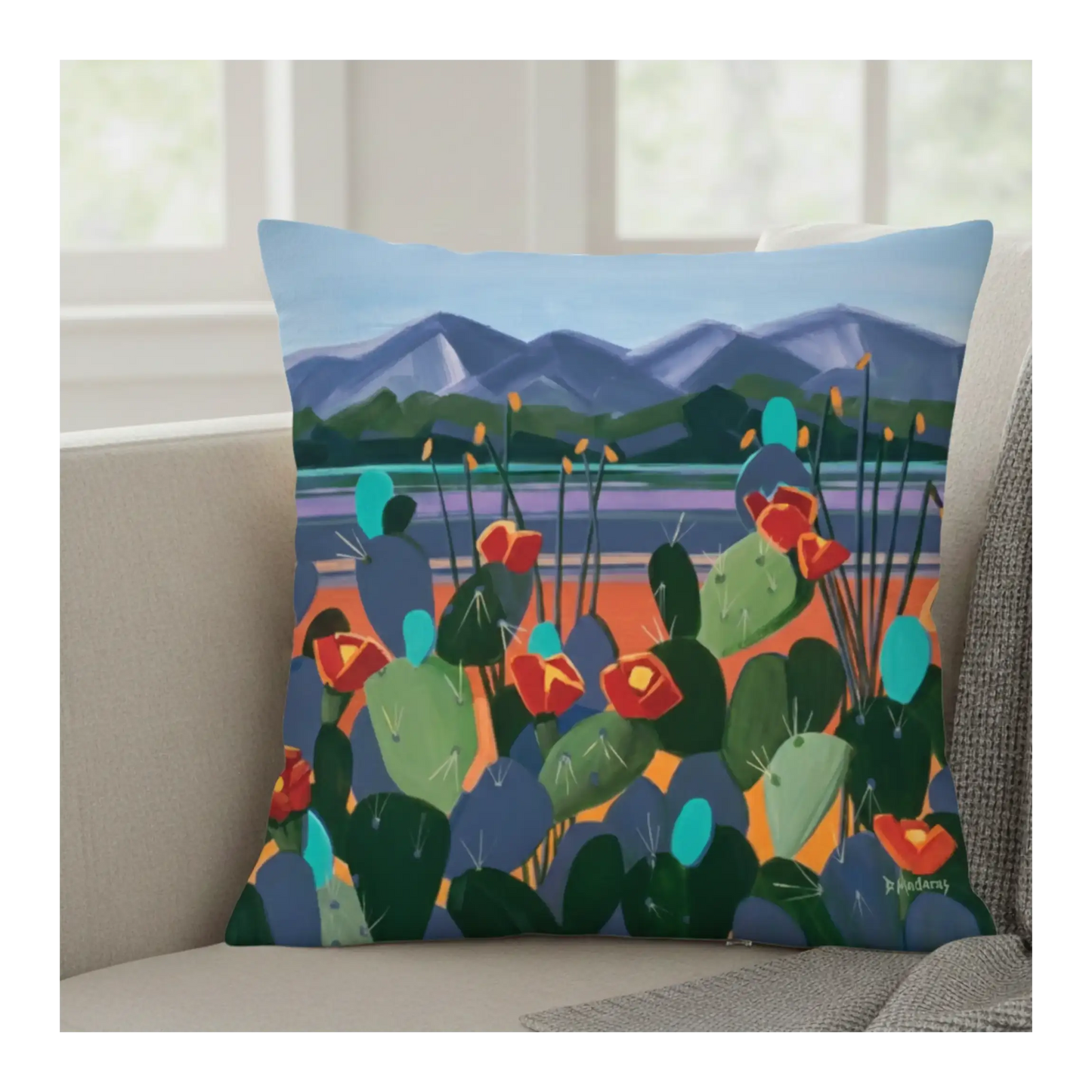 Third Peak - Throw Pillow