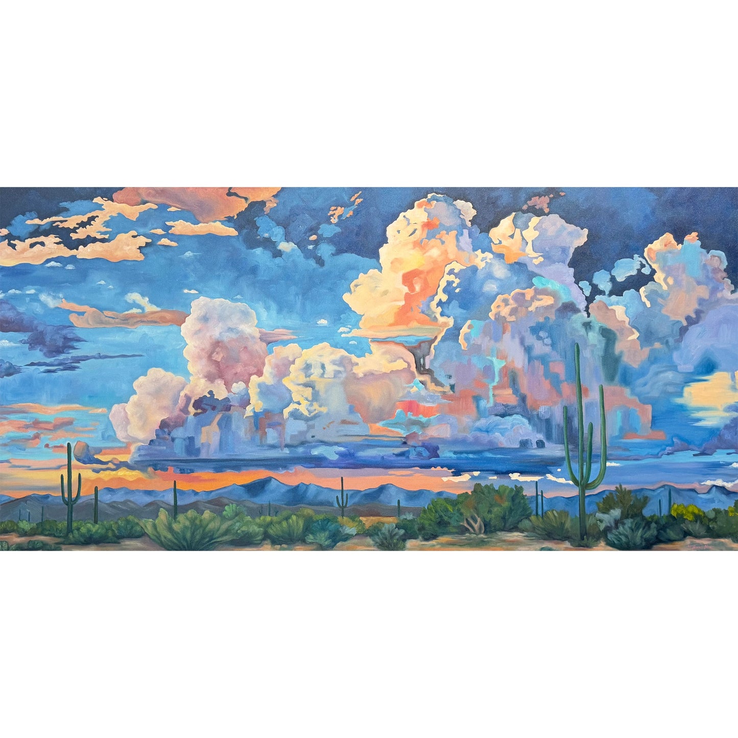 Desert Tapestry by Tina Roy