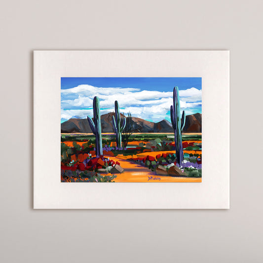Trail 2- Matted Print