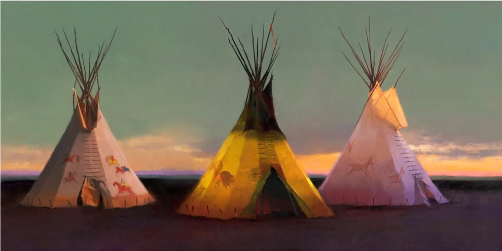 Tribal Tripartite by Tom Gilleon - Limited Edition Giclée