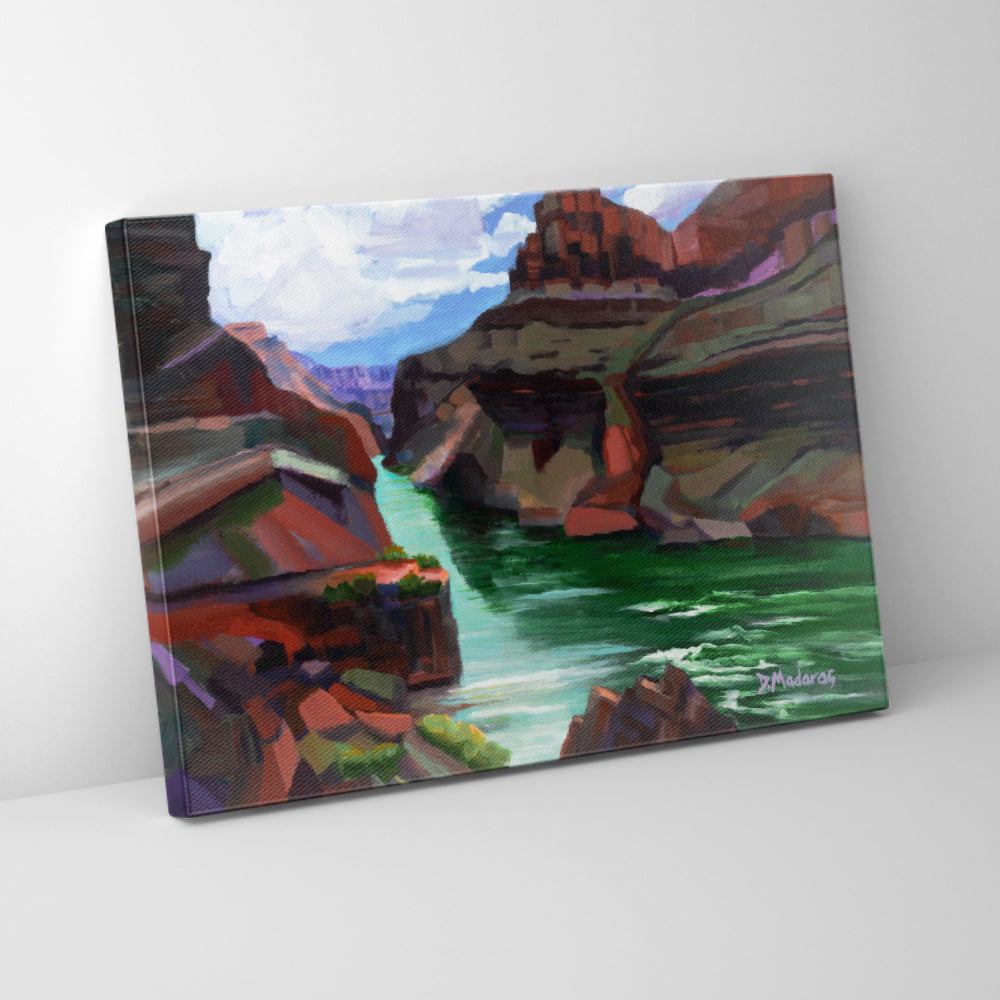 Trip Down the Grand Canyon- Canvas