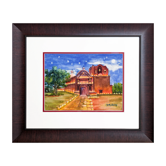 Tumacácori Lights by Diana Madaras - Original Watercolor