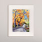 Walk in Sabino- Matted Print