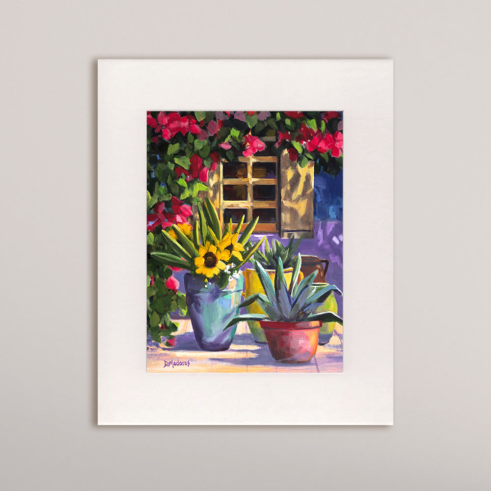 Wendy's Window- Matted Print