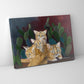 Wildcats in the Cactus Lair- Canvas