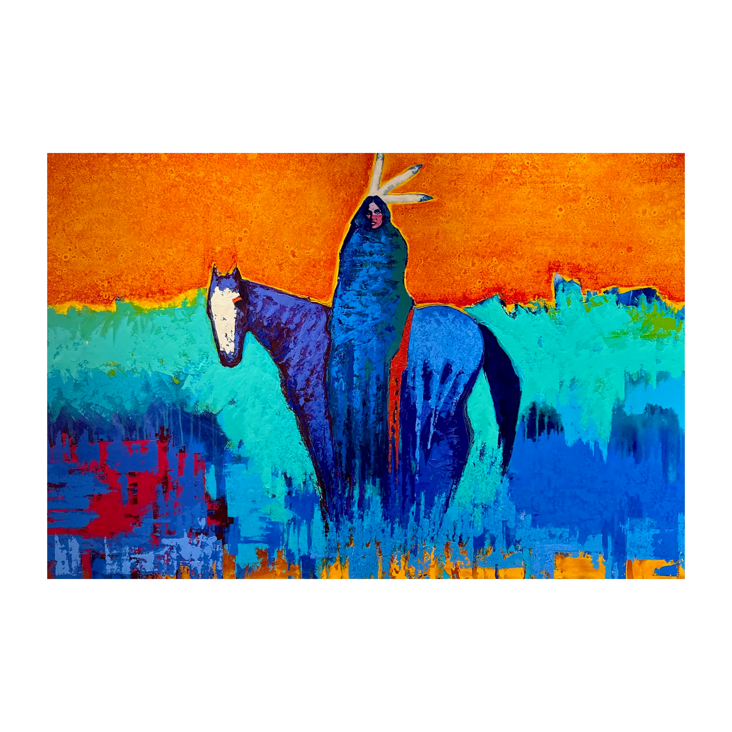 "Woohitika" (Lakota -She who guards the spirit) by Ray Tigerman