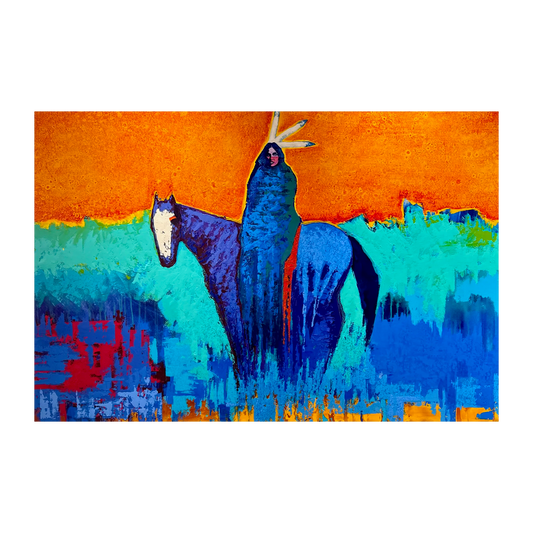 "Woohitika" (Lakota -She who guards the spirit) by Ray Tigerman