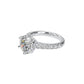 *NEW COUTURE COLLECTION Sterling Silver Solitaire Round Couture 6 Prong 10mm Ring by Bling