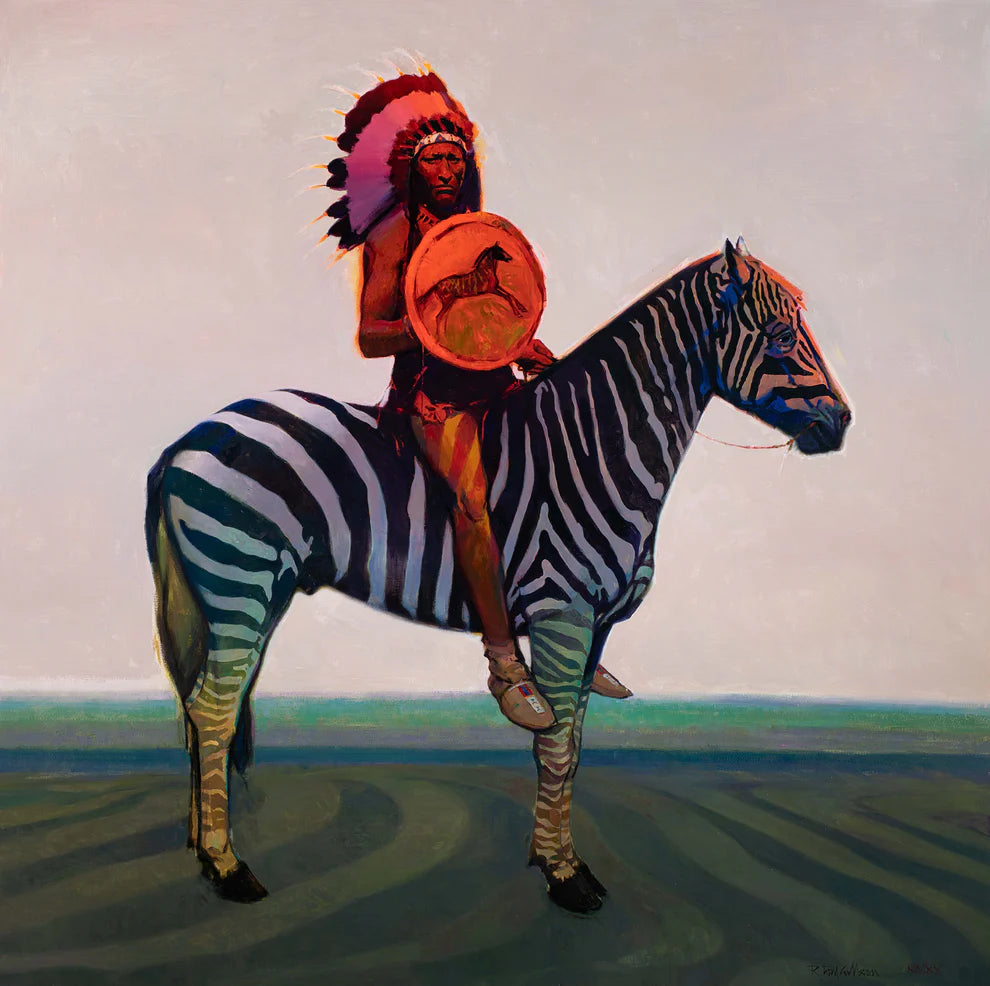 Zebrave by Tom Gilleon - Limited Edition Giclée