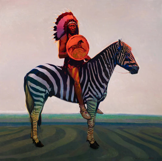 Zebrave by Tom Gilleon - Limited Edition Giclée