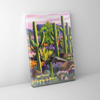 Bloomin’ Desert- Canvas