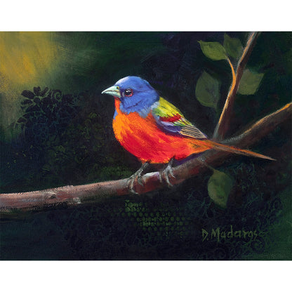 Bunting at Dawn - Canvas
