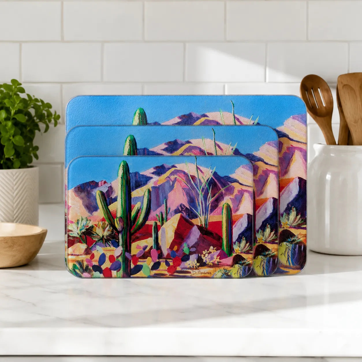 Catalina Magic - Glass Cutting Board
