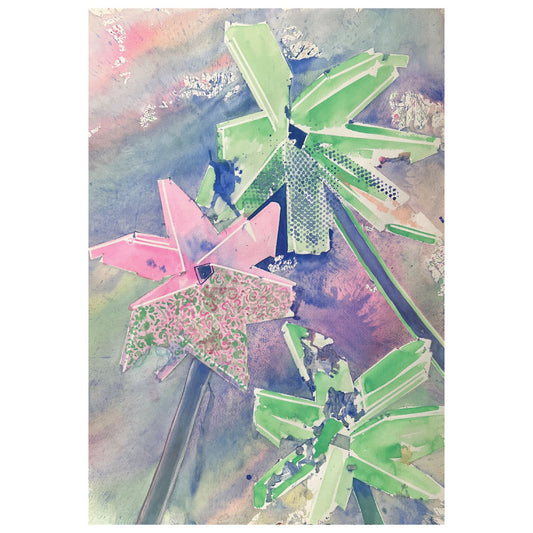 Cheryl’s Flowers by Diana Madaras - 22x30" Original Watercolor