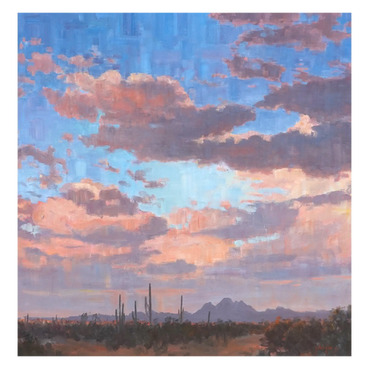 Clouds over the Arroyo by John Horejs