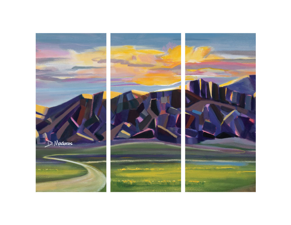 The Dragoons (As seen on NBC and MSNBC) - Canvas Triptych