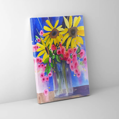 Joy in Bloom - Canvas