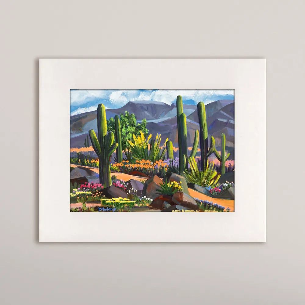 Mountain Trek - Matted Print