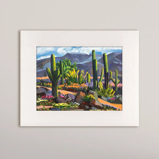 Mountain Trek - Matted Print