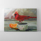 Orange Cardinal- Canvas