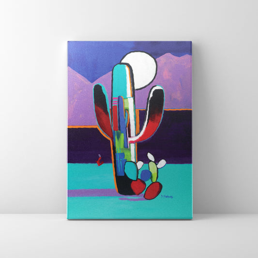 Saguaro Nieto- Mini Canvas