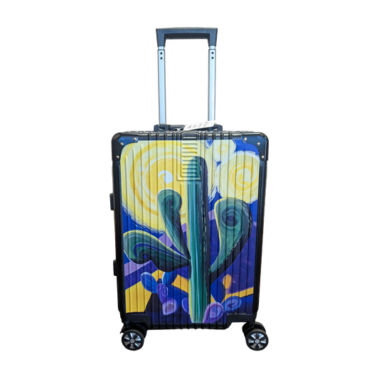 Saguaro Van Gogh - 20" Carry on Luggage
