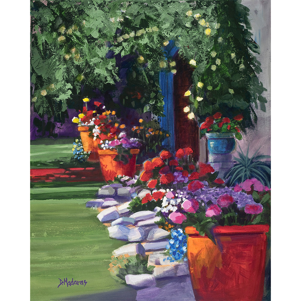 Shadows in the Garden- Canvas