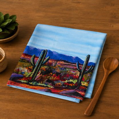 Along the Red Mile - Tea Towel