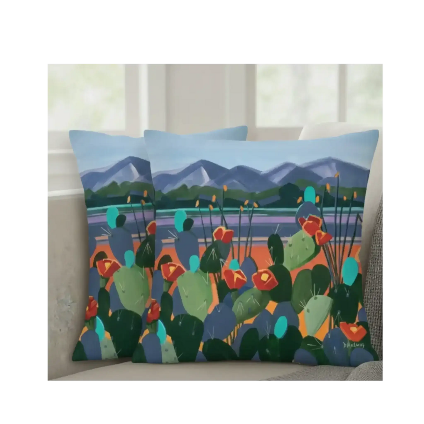 Third Peak - Throw Pillow Set