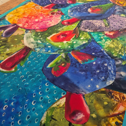 Tuna - Silk Scarf/Purse Bundle