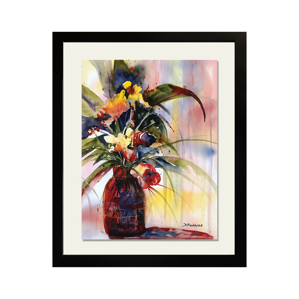 Watercolors Reimagined - Pat's Flowers