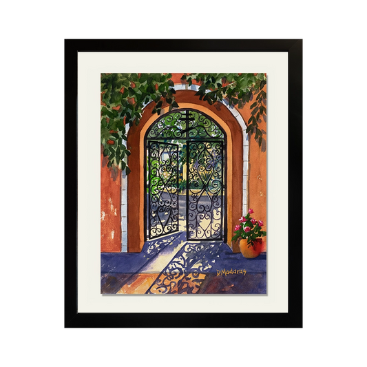 Watercolors Reimagined - Willow Spring Gate