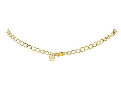 18 KGP Cable Chain Necklace Extension, 2.5" by Bling