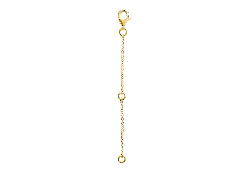 18 KGP Station Necklace Extension, 2.5" by Bling