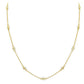 18 KGP Regal Short Floating Necklace 18" by Bling