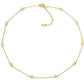 18 KGP Regal Short Floating Necklace 18" by Bling