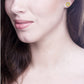 18 KGP Round Vintage Lace Studs by Bling