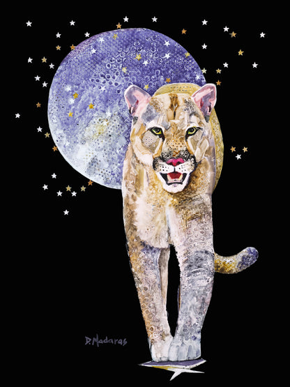 Bad Moon Rising- Matted Print