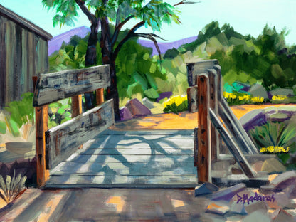 Bridge in Tombstone- Matted Print