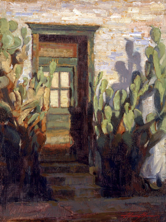 Barrio Doorway by Chauncey Homer- Canvas Giclée