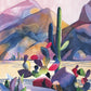Cactus Patch- Matted Print